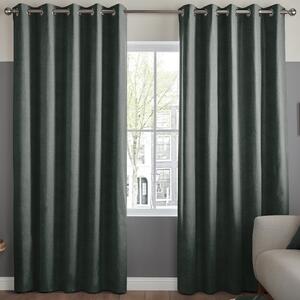 Florence Velvet Made To Measure Curtains Forest