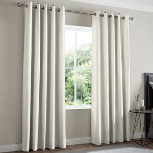 Florence Velvet Made To Measure Curtains Ivory