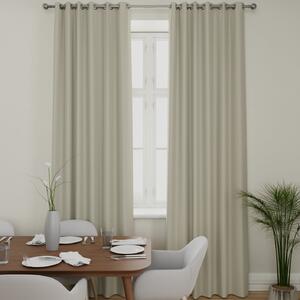Clarence Velvet Curtains Pearl