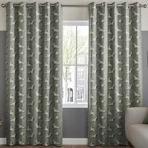 Naoko Made To Measure Curtains Olive
