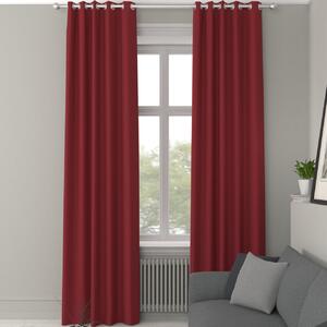 Paris Curtains Red