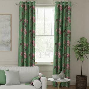 Paloma Home Vintage Chinoiserie Made To Measure Curtains Jade