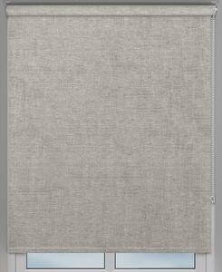 Descent Made to Measure Blackout Roller Blind Steel