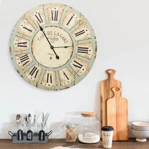 Wall Clock Multicolour 60 cm MDF