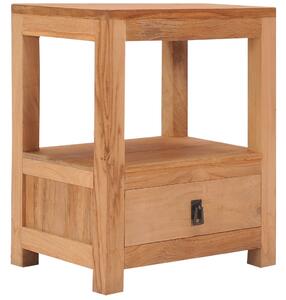 Bedside Cabinet 40x30x50 cm Solid Teak Wood