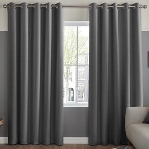 Lavery Made to Measure Curtain Charcoal