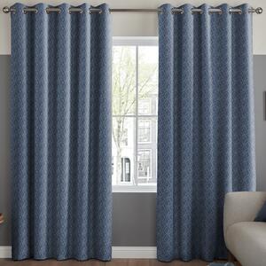 Nico Made to Measure Curtain Indigo