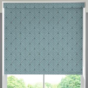 Solitaire Made to Measure Blackout Roller Blind Aqua