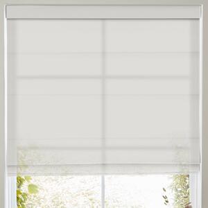 Felicity Sheer Voile Made to Measure Roman Blind Linen