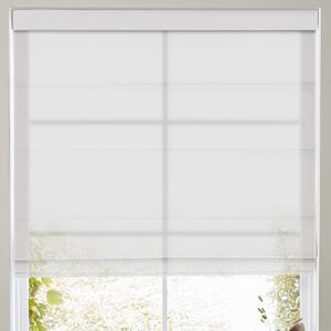 Felicity Sheer Voile Made to Measure Roman Blind Snow