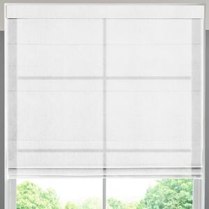 Eloise Sheer Voile Made to Measure Roman Blind Snow