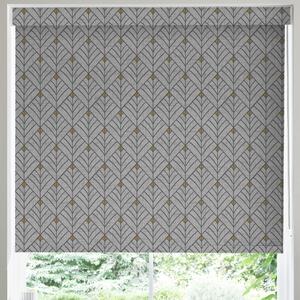Solitaire Made to Measure Blackout Roller Blind Grey