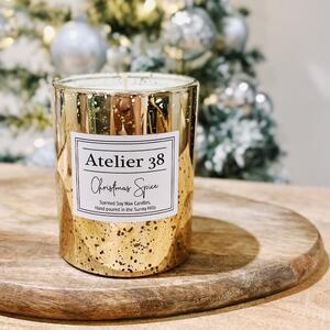 Atelier 38 Christmas Spice Candle Gold