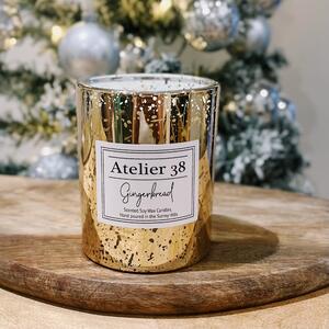 Atelier 38 Gingerbread Candle Gold