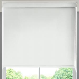 Optic Made to Measure Blackout Roller Blind White