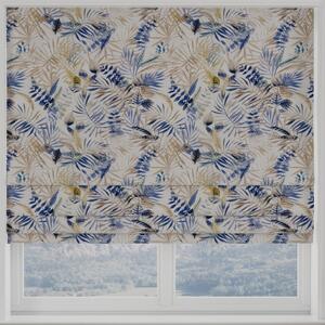 Makati Made to Measure Roman Blind Blue