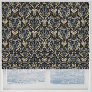 Acanthus Made to Measure Roman Blind Navy