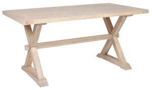 Valencia Wooden Small Rectangular Dining Table In Natural