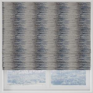 Byron Made to Measure Roman Blind Blue