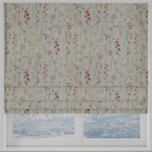 Wild Flower Made to Measure Roman Blind Heather