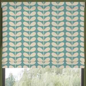 Orla Kiely Solid Stem Made to Measure Roman Blind Duckegg