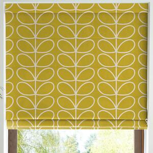 Orla Kiely Jumbo Linear Stem Made to Measure Roman Blind Sunflower