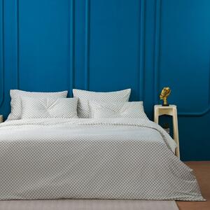 Ackly Bamboo - Sage Green Checkerboard Duvet Cover, Double