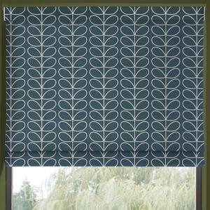 Orla Kiely Linear Stem Made to Measure Roman Blind Marine