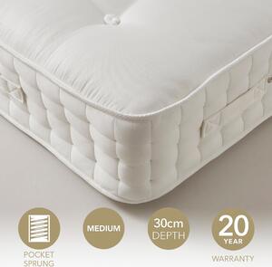 Dorma Cloud Twin Spring Pocket Medium Mattress White