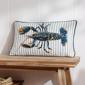 Evans Lichfield Salcombe Lobster Rectangle Cushion MultiColoured