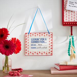 Pride and Joy Tulips Hanging Wifi Plaque