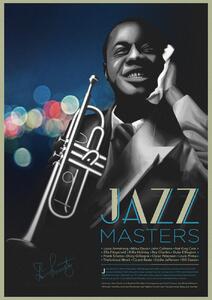 Art Poster Legend Series- Jazz, Fadil, (30 x 40 cm)
