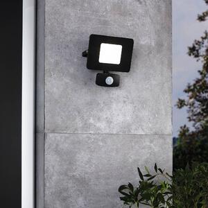 EGLO Faedo 3 PIR Sensor Outdoor Wall Light Black
