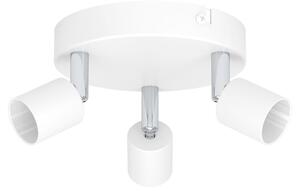 EGLO Essentials Stecci-E 3 Light Adjustable Semi Flush Spotlight White