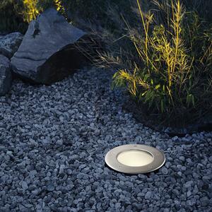 EGLO RIGA 3 Recessed Ground Light Silver