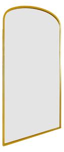 Curva Arched Indoor Outdoor Full Length Wall Mirror Gold