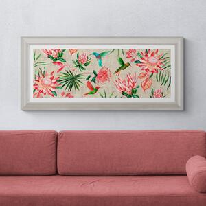 Tropical by Ute Nuhn B Framed Print Pink