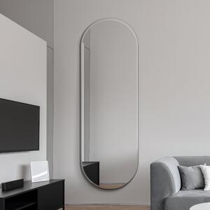 Lacuna Frameless Oval Full Length Wall Mirror Clear