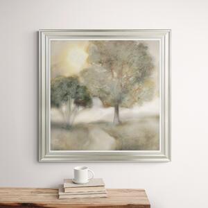 Misty Morning by Edward Selkirk Framed Print Natural