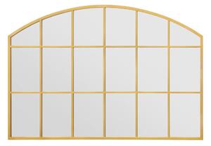 Arcus Window Arched Wall Mirror Gold