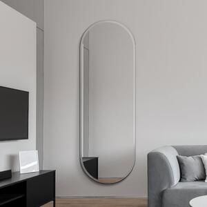 Lacuna Frameless Oval Full Length Wall Mirror Clear