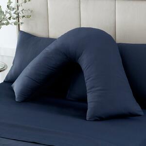 Hotel 230 Thread Count Cotton Sateen V-Shape Pillowcase