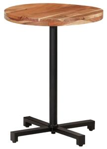 Bistro Table Round Ø60x75 cm Solid Acacia Wood
