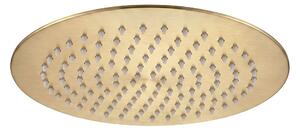 Round rain shower REA JS-P014BG 25cm Brush Gold