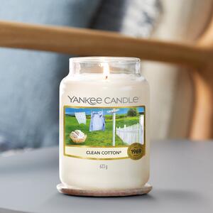 Yankee Candle Clean Cotton Original Large Jar Candle White