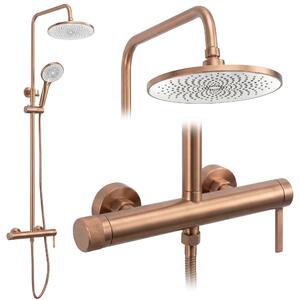 Shower set Rea Rivo Brush Copper