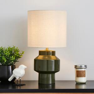 Montreal 42cm Table Lamp Green