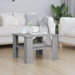 Coffee Table Grey Sonoma 60x60x42 cm Engineered Wood