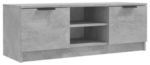 TV Cabinet Concrete Grey 102x35x36.5 cm Engineered Wood