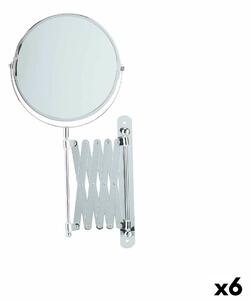 Magnifying Mirror Berilo B1613 - 345 Metal Extendable Ø 17 cm (6 Units)